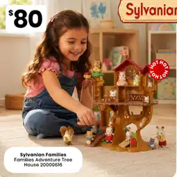 Toymate Sylvanian Families Families Adventure Tree House offer