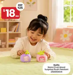 Toymate Rolife Nanci Fruit Mood Surprise Plush Pendant offer