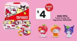 Toymate Hello Kitty Tutty Frutty 3d Figurines offer