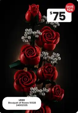 Toymate LEGO Bouquet of Roses offer