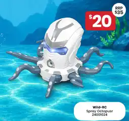 Toymate Wild-RC Spray Octopusr offer