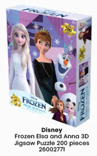 Disney Frozen Elsa and Anna 3D Jigsaw Puzzle