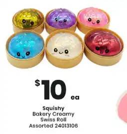 Toymate Squishy Bakery Creamy Swiss Roll Assorted offer
