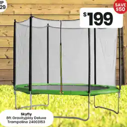 Toymate Skyfly 8ft Gravityplay Deluxe Trampoline offer