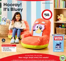 Coles Bluey Granny Chair offer