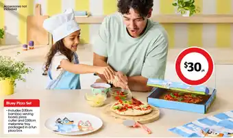 Bluey Pizza Set