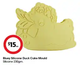 Coles Bluey Silicone Duck Cake Mould offer