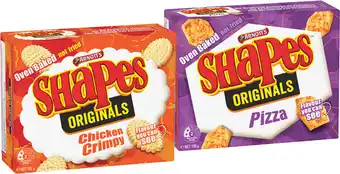 IGA Arnott’s Shapes 120‑190g Selected Varieties offer