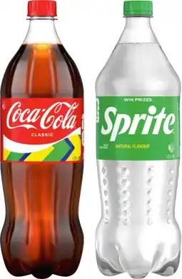 IGA Coca‑Cola, Sprite or Fanta 1.25 Litre Selected Varieties offer