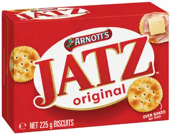IGA Arnott’s Jatz Selected Varieties offer