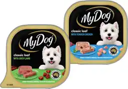 IGA My Dog Wet Dog Food Selected Varieties offer