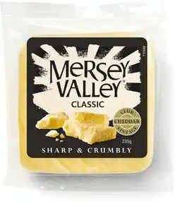 IGA Mersey Valley Cheddar Cheese Selected Varieties offer