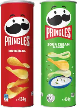 IGA Pringles Chips 118‑134g Selected Varieties offer