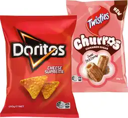 IGA Doritos Corn Chips 150‑170g Selected Varieties offer