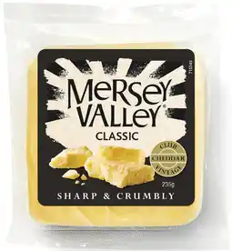IGA Mersey Valley Cheddar Cheese Selected Varieties offer