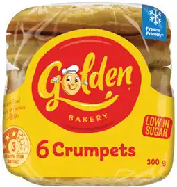 IGA Golden Crumpet Rounds Selected Varieties offer