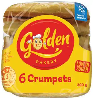 IGA Golden Crumpet Rounds Selected Varieties offer