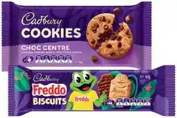 IGA Cadbury Cookies 156g, Freddo 167g or Fingers Milk Chocolate Biscuits 114g Selected Varieties offer