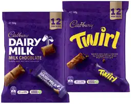 IGA Cadbury Share Pack Selected Varieties offer