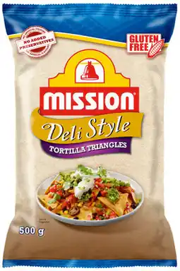 IGA Mission Deli Style Tortilla or Corn Strips 500g Selected Varieties offer