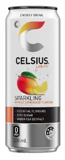 IGA Celsius Sparkling Energy Drink Selected Varieties offer