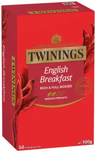 IGA Twinings Tea Bags 40‑50 Pack Selected Varieties offer