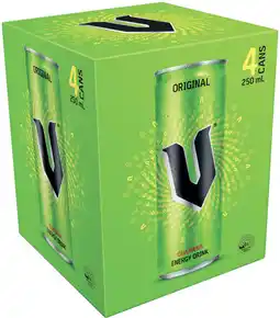 IGA V Energy Drink Selected Varieties offer