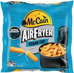IGA McCain Air Fryer Chips 750g or Hash Brown 525g Selected Varieties offer