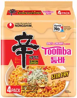 IGA Nongshim Shin Ramyun Toomba Stir Fry Noodles offer