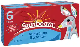 IGA Sunbeam Sultana Snack offer