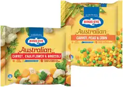 IGA Birds Eye Snap Frozen Vegetables Selected Varieties offer