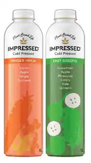 IGA Impressed Cold Pressed Juice Selected Varieties offer