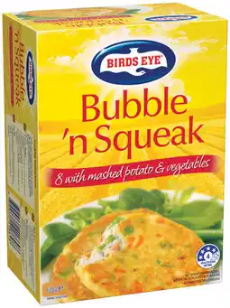 IGA Birds Eye Bubble ‘n Squeak offer