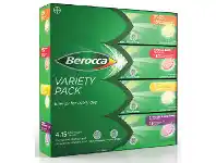 Berocca Variety Pack 60 Effervescent Tablets