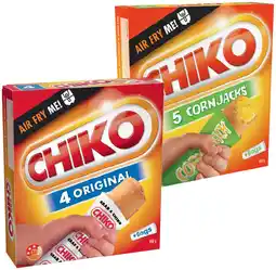 IGA Chiko Original Rolls 4 Pack or Corn Jacks 5 Pack offer