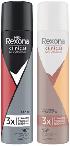 IGA Rexona Clinical Protection Antiperspirant Deodorant Selected Varieties offer