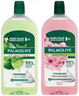 IGA Palmolive Foaming Refill or Luminous Oils Hand Wash 500mL Selected Varieties offer