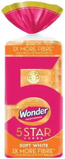 IGA Wonder Bread 5 Star Selected Varieties offer