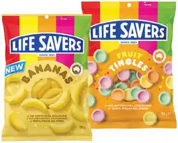 IGA Life Savers Share‑205g Selected Varieties offer