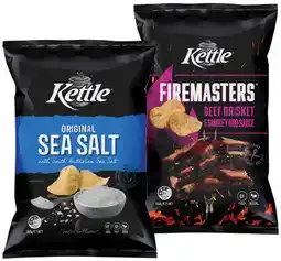 IGA Kettle Potato Chips 135‑165g Selected Varieties offer