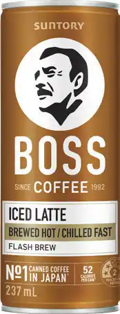 IGA Suntory Boss Coffee Selected Varieties offer
