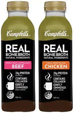 IGA Campbell’s Bone Broth Selected Varieties offer