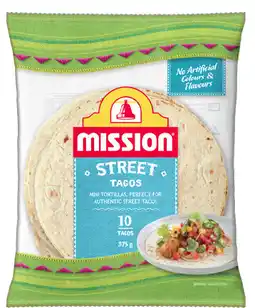 IGA Mission Street Tacos Mini Tortillas offer