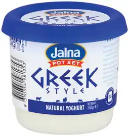 IGA Jalna Pot Set Yoghurt Selected Varieties offer