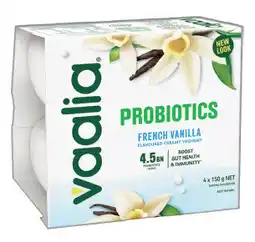 IGA Vaalia Probiotics Yoghurt Selected Varieties offer