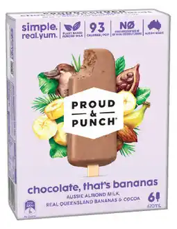 IGA Proud & Punch Ice Cream Selected Varieties offer