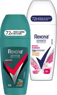 IGA Rexona Advanced Protection 72hr Antiperspirant Roll‑On Selected Varieties offer