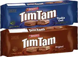 IGA Arnott’s Tim Tam Chocolate Biscuits Selected Varieties offer