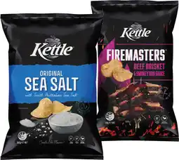 IGA Kettle Potato Chips Selected Varieties offer