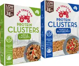 IGA Red Tractor Protein Granola Clusters Selected Varieties offer